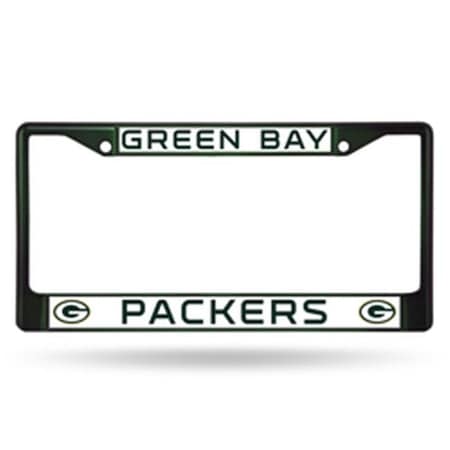 Rico Industries Green Bay Packers License Plate Frame Metal Dark Green 9474696530
